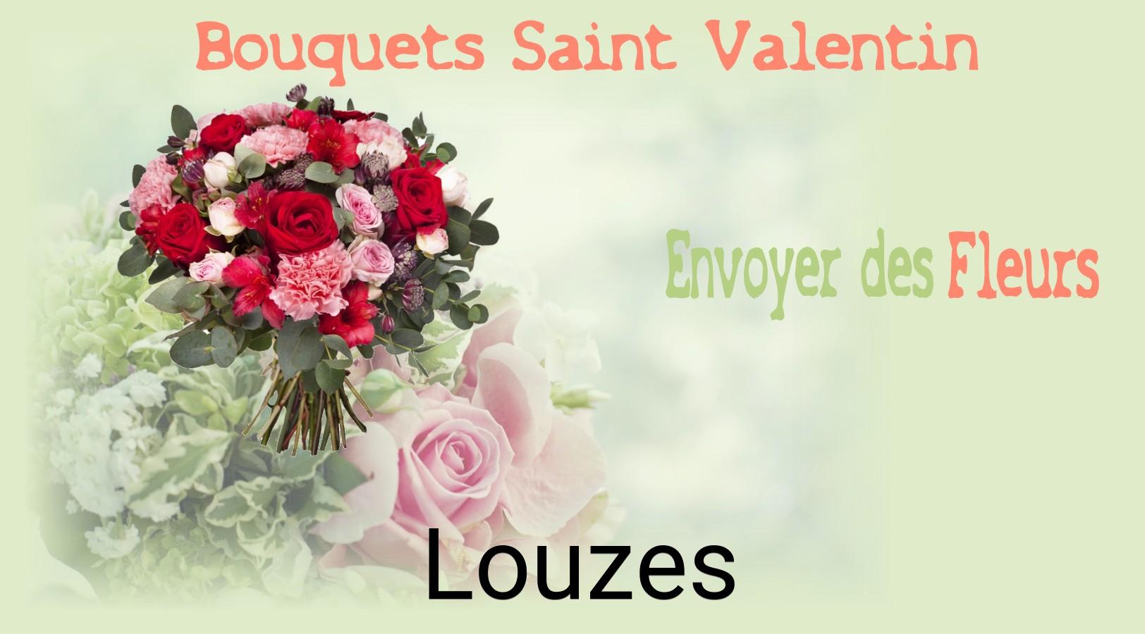 Roses de Saint-Valentin livrées à Louzes